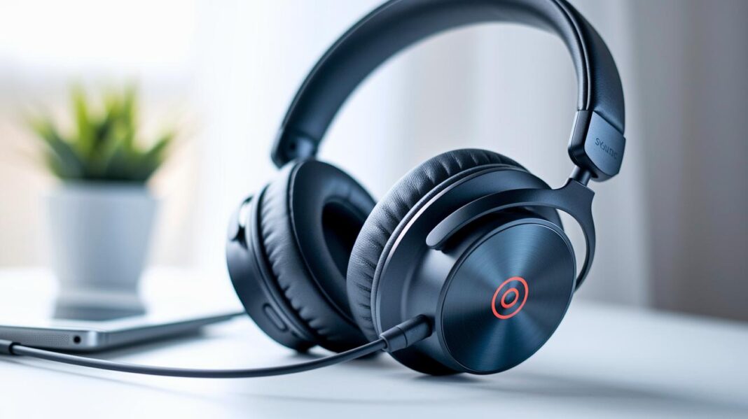 Wired Headphones Noise Cancelling, Pure Audio Clarity